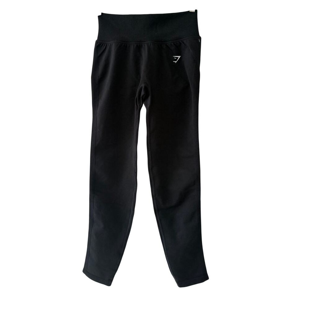 GYMSHARK Women’s Lift Contour Seamless Leggings in Black Medium New With Tags